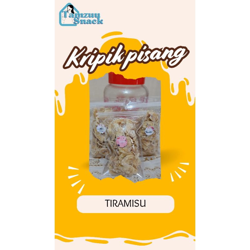 

Keripik Pisang Coklat Tiramisu 110g