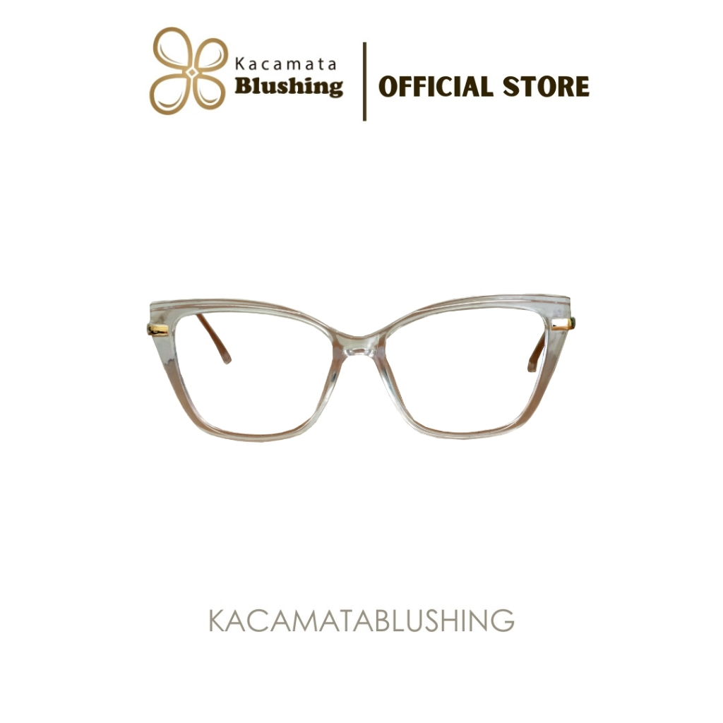 Kacamata Blushing - Frame Kyara Trans gold