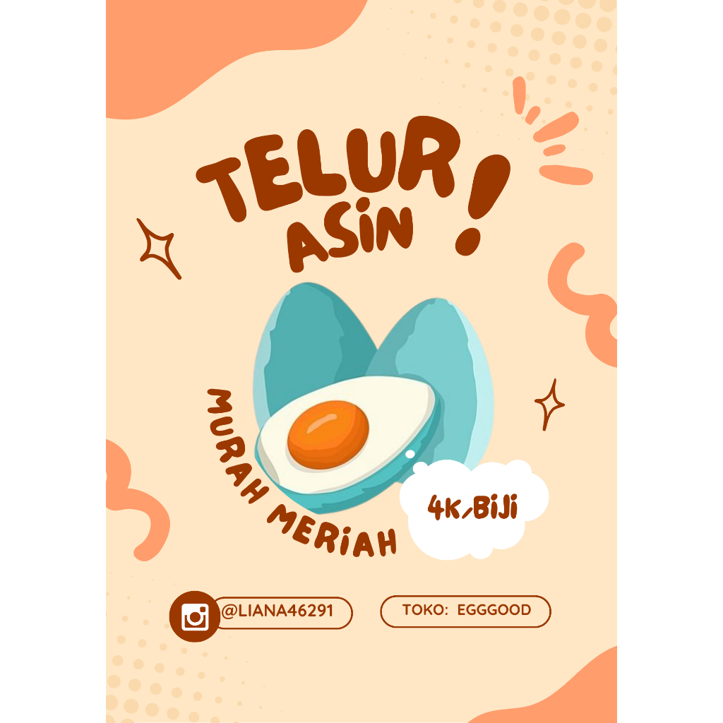 

eggood, telur asin dengan rasa gurih dan enak
