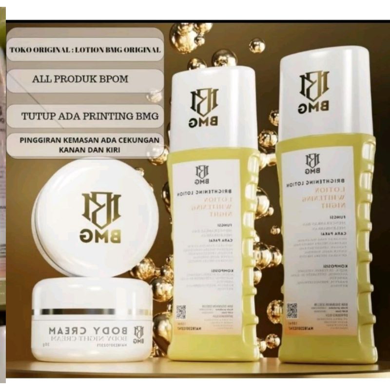 bmg brightening lotion bundling body cream bmg