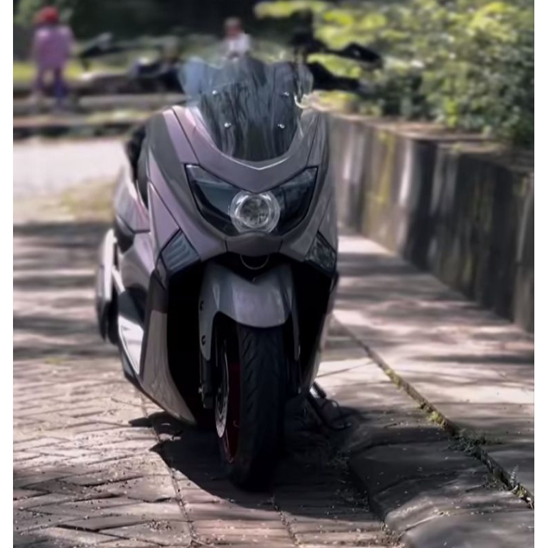 Visor variasi tameng kaca depan yamaha Nmax New Nmax Old model thailand tebal 3 mili bening & ryben