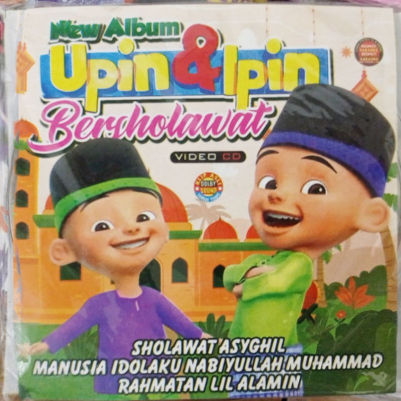 Kaset Video Lagu New Album Upin & Ipin Bersholawat Sholawat Asyghil