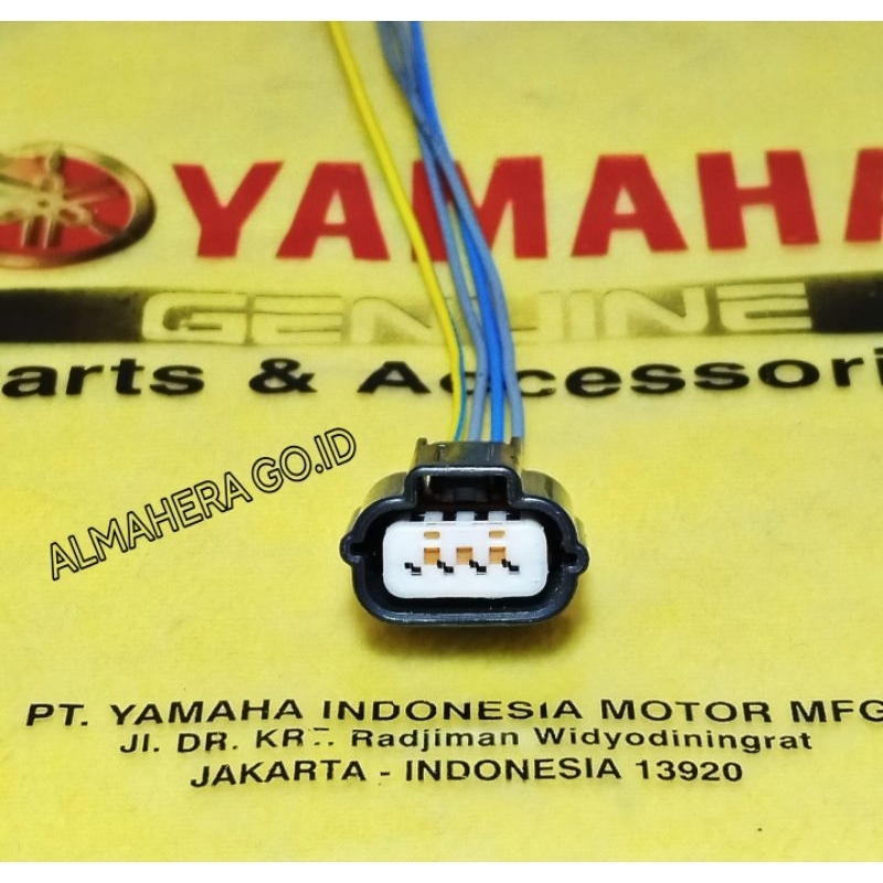 Soket Sensor langsam ISC Yamaha Mio J/Nmax/Xeon/Soul Kabel Soker ISC langsam Yamaha PIN 4 original