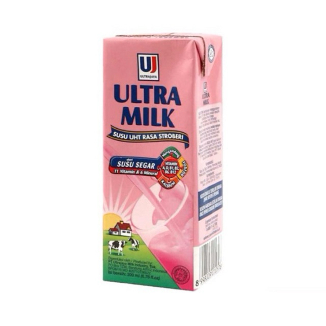 

[AYOBUY.ID] ULTRA MILK STRAWBERRY 200ml (1PCS)