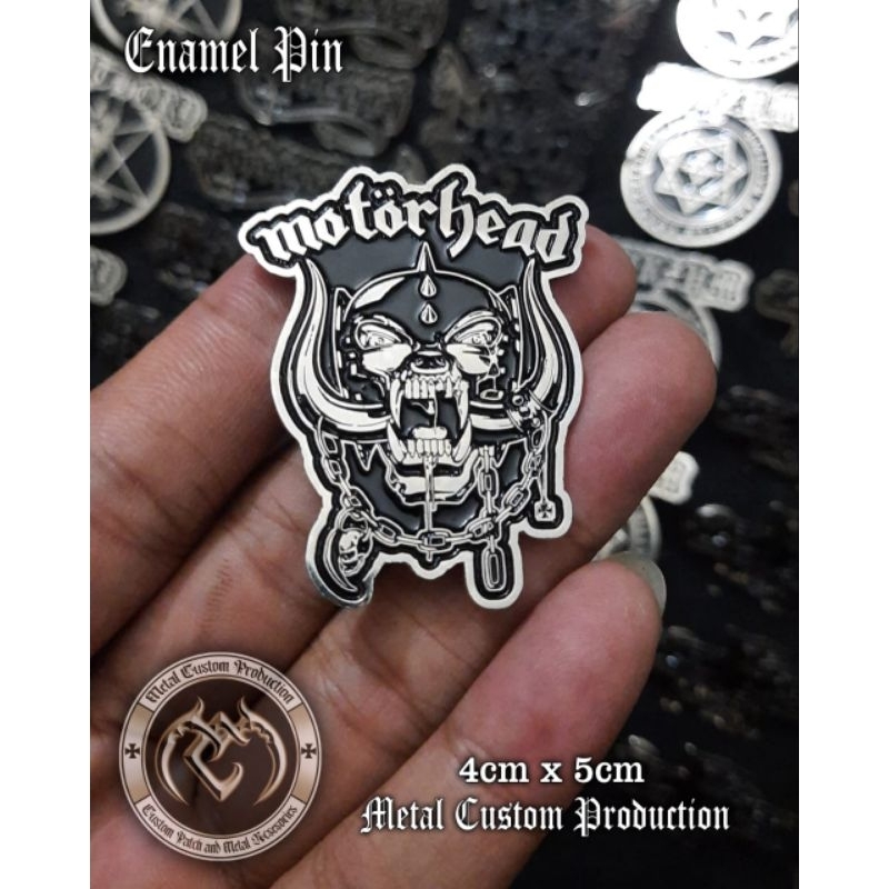 Enamel Pin Badge Metal Motorhead / Pin Badge / Pin Band