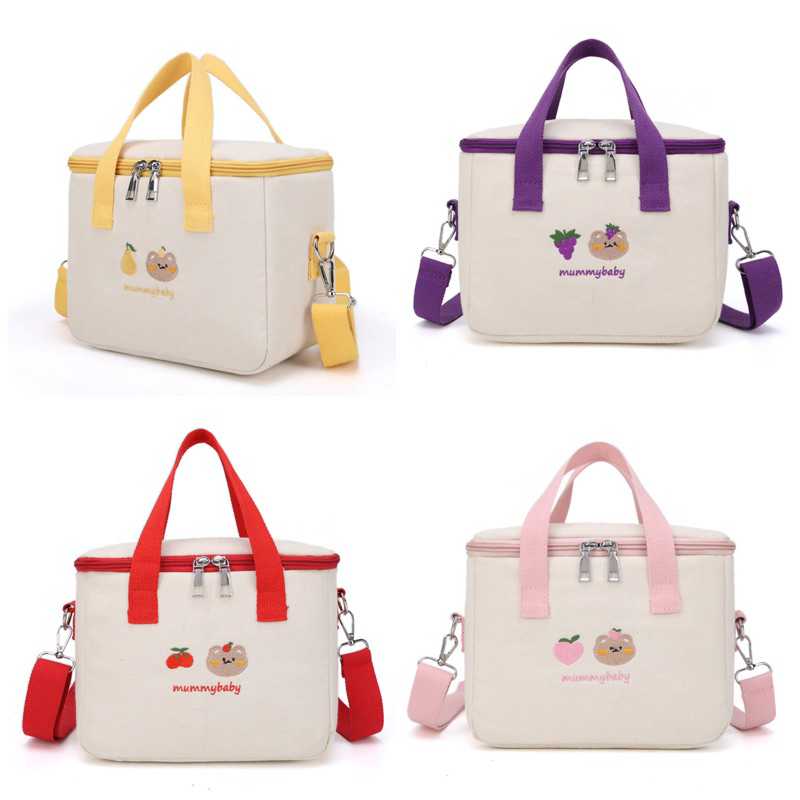 hot product tas bayi 6018 - tas rantang fashion leisure college tas susu bayi rantang makanan tas