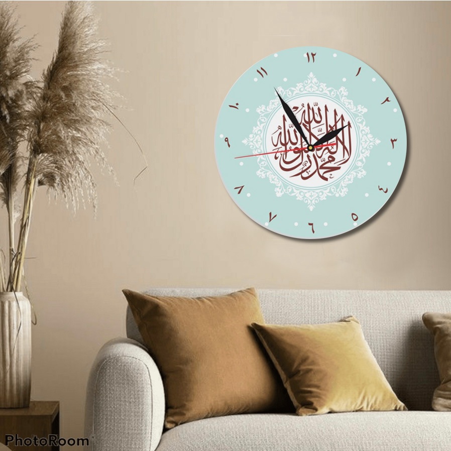 Jam Dinding Aesthetic Dekorasi Ruang Tamu Minimalis Hiasan Dinding Kamar