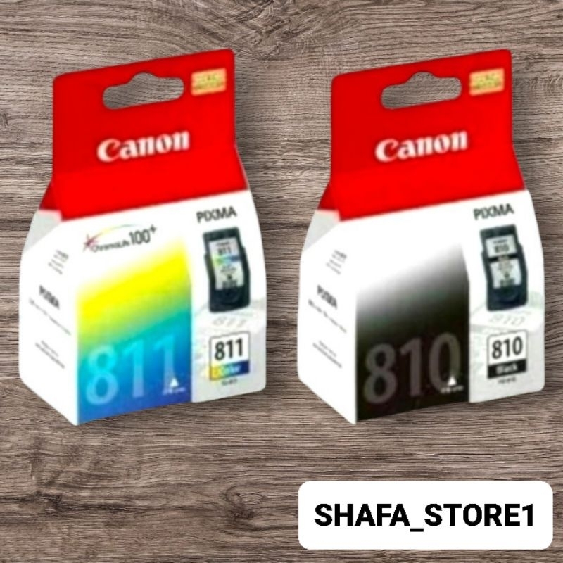 Tinta canon 810 dan 811 sepasang