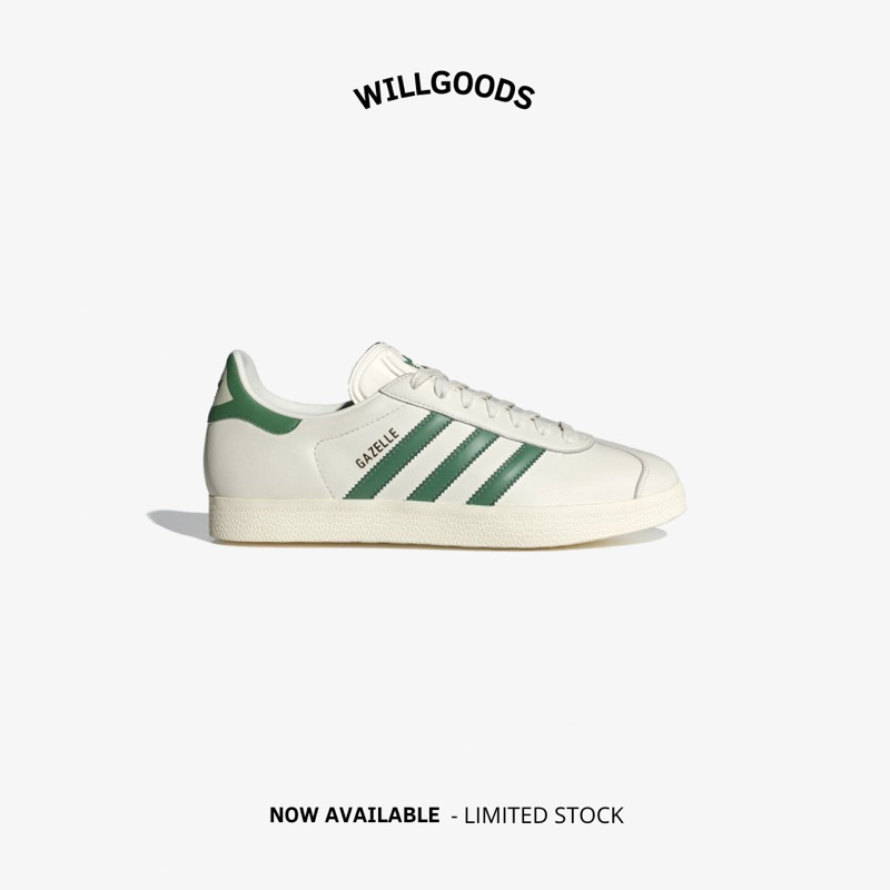 Adidas Gazelle Off White Green Original Resmi BNIB