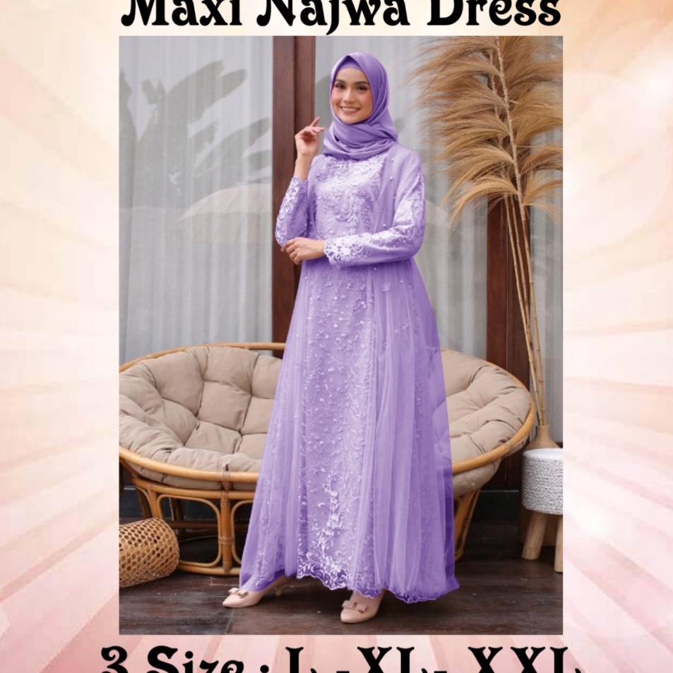 Pencarian Terbanyak  Pakaian Muslim Wanita Busui Terbaru Model Lumbai Tille Tutu Lengan Manset Maxi 