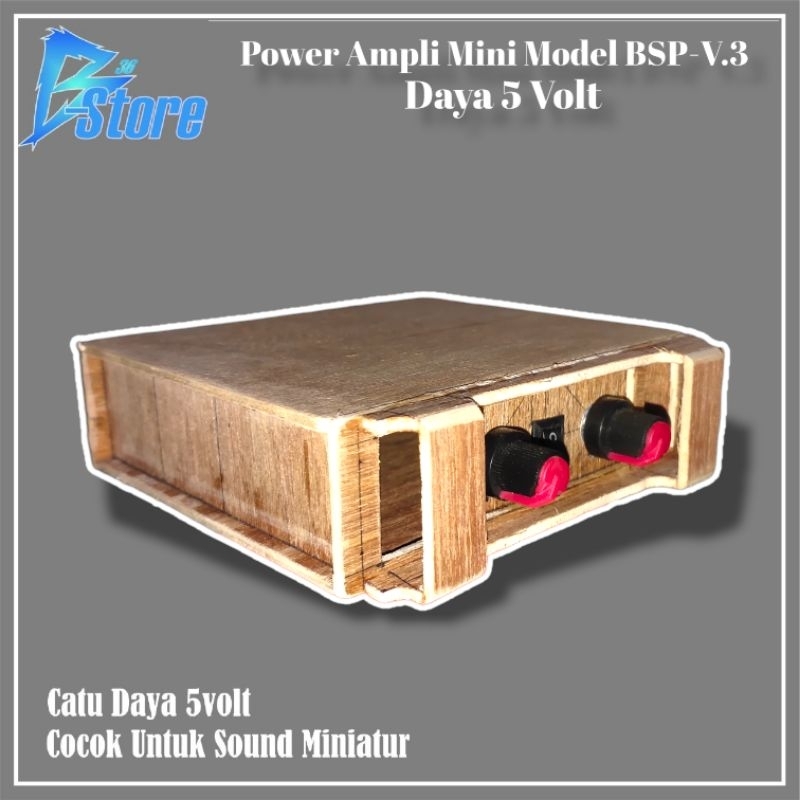Power Amplifier Mini 5 volt Model Fest XO Untuk Sound Miniatur
