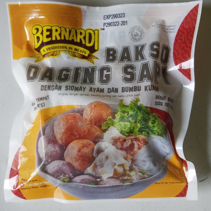 

Bernardi Bakso Instant Campur