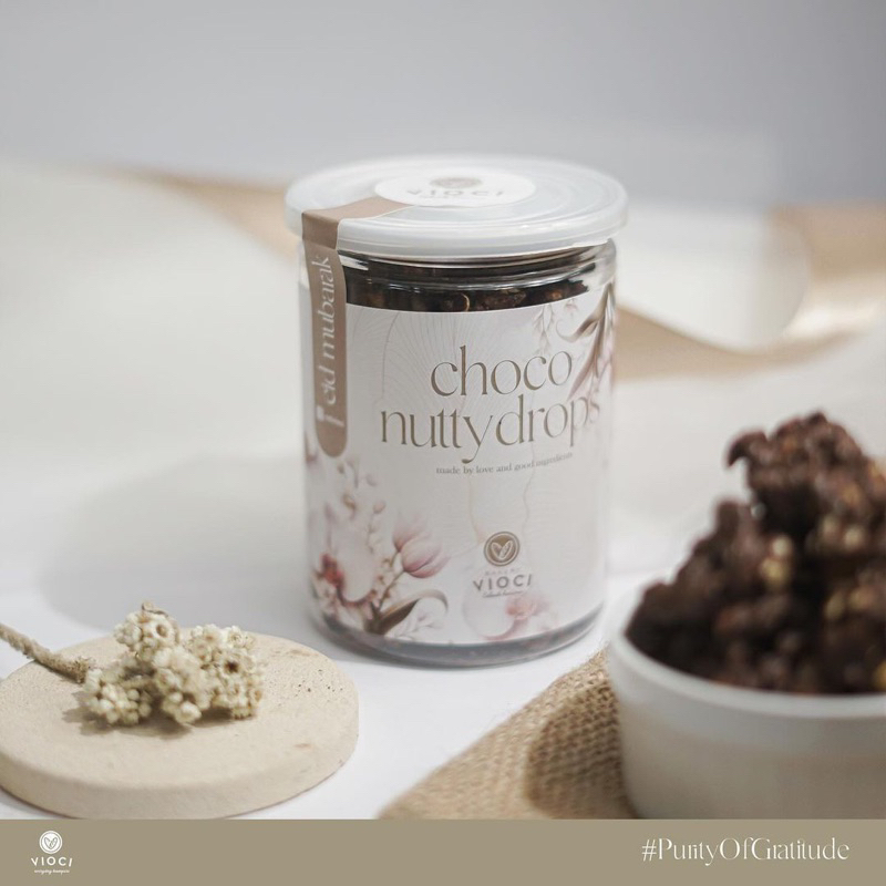 

Kue Kering Choco Nuttydrops 200 gram