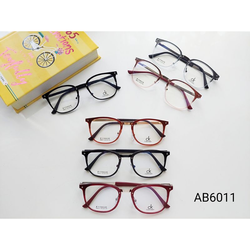 kacamata ab6011 frame only kacamata pria wanita