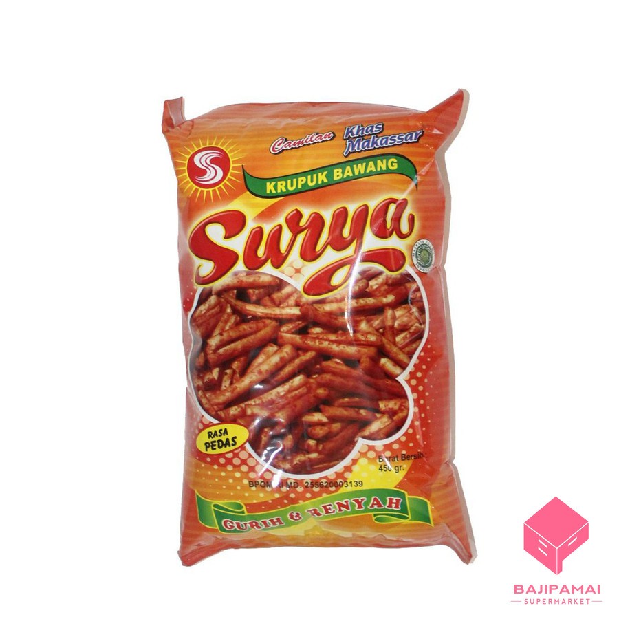 

SURYA KERUPUK BAWANG 450gr