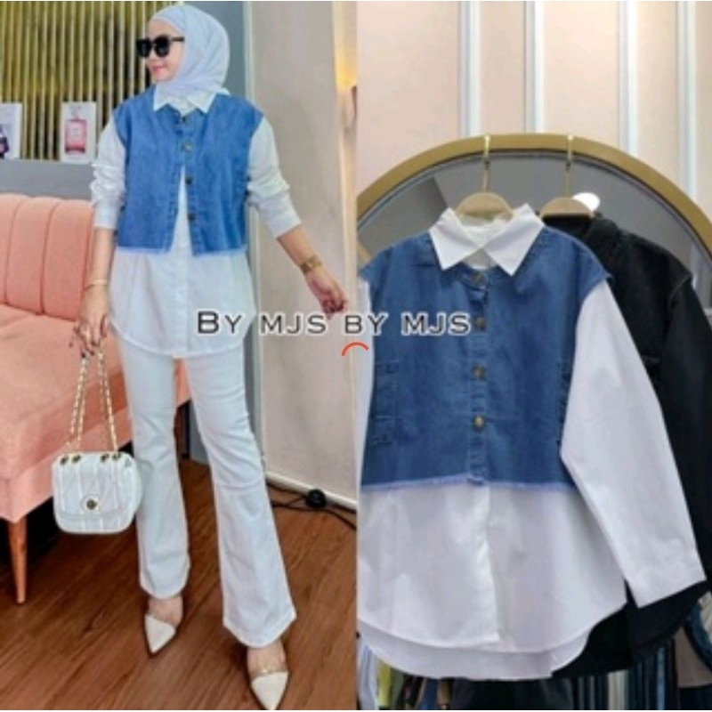 GANIA Blouse Vest Import