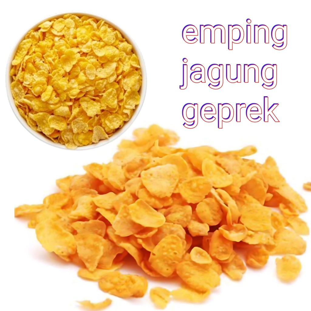 

emping jagung pedas manis