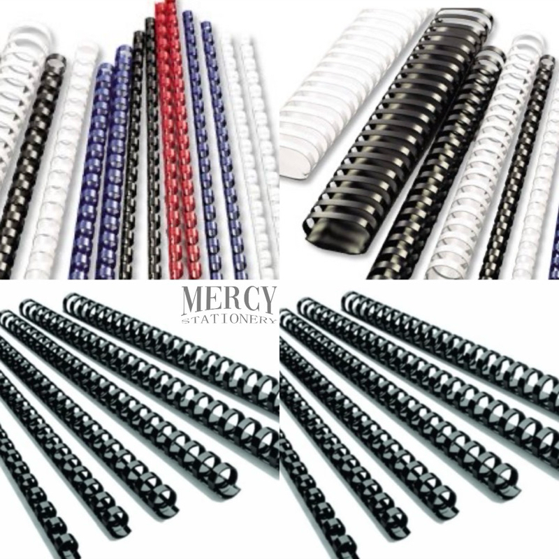 

Ring Binder Plastik A4 3/4” 19 mm Biru Merah Hitam Putih Organizer Kertas A4