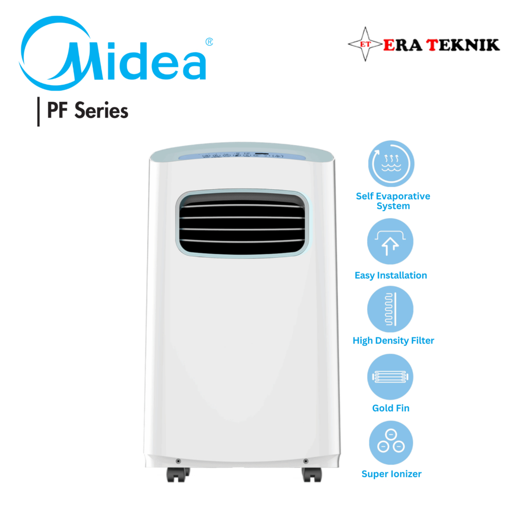AC PORTABLE MIDEA 1PK & 1.5PK