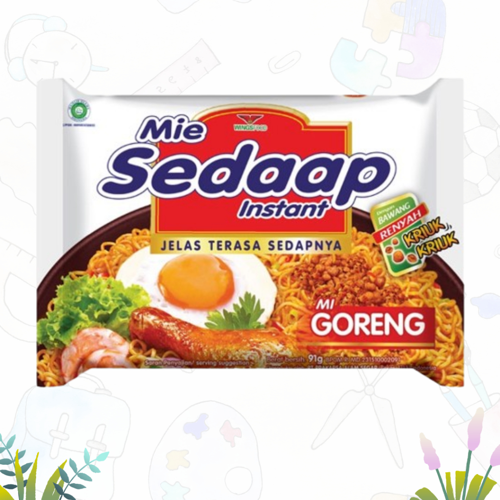 

MIE SEDAAP GORENG 90 GR | MIE INSTANT
