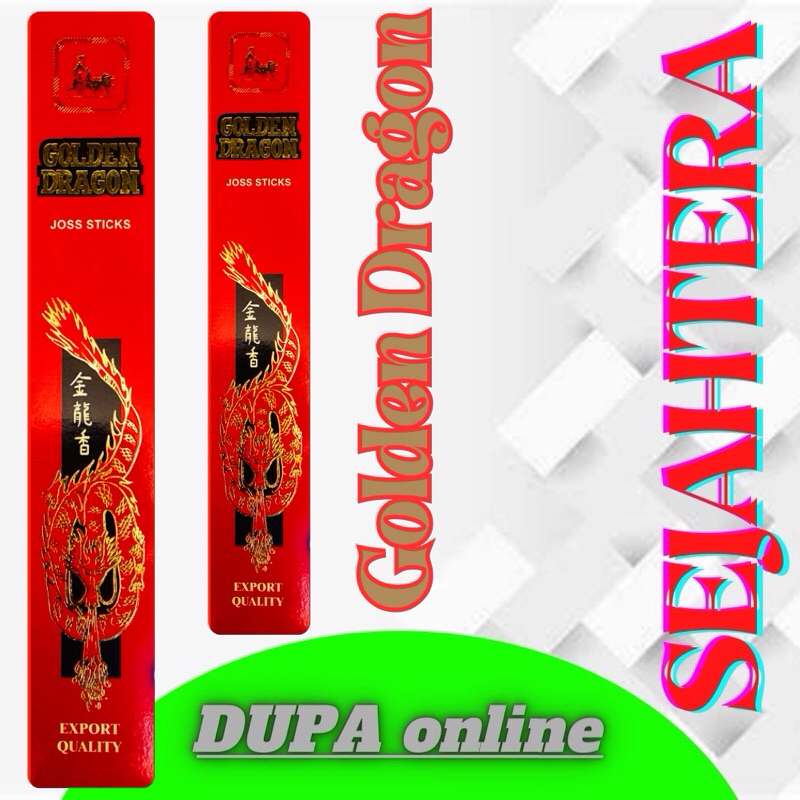 Dupa Hio India Aromaterapi Tulasi “GOLDEN DRAGON” Kotak