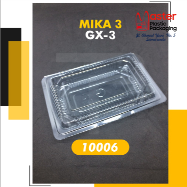 Mika Kue 3A / Mika Plastik 3A - 100 Pcs