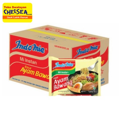 

Indomie Ayam Bawang Indomie Soto 70gr per dus mie kuah