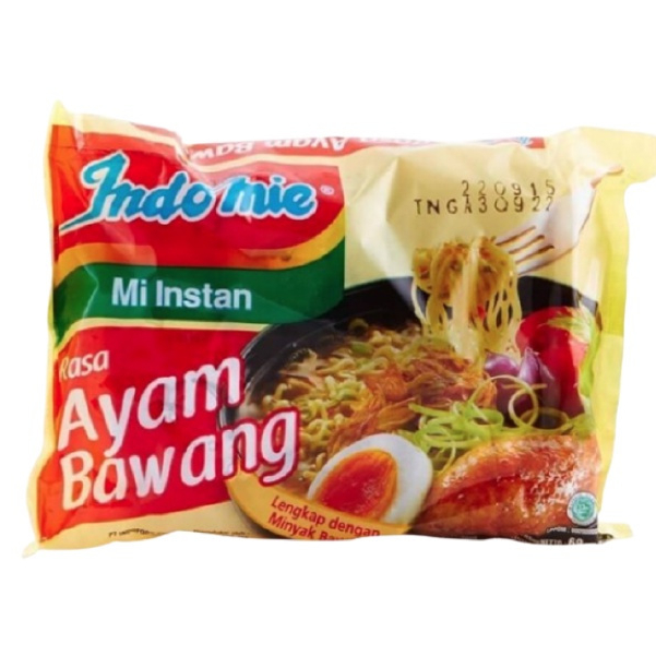 

Indomie Mi Instan Rasa Ayam Bawang 69 gr