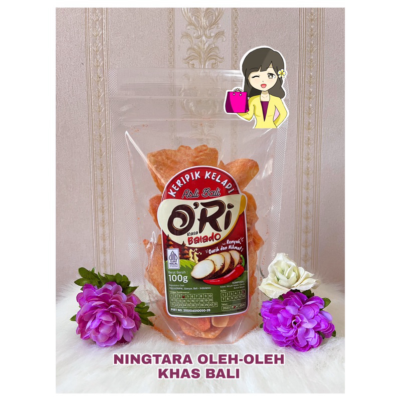 

KERIPIK KELADI O’RI 100 gr OLEH-OLEH KHAS BALI