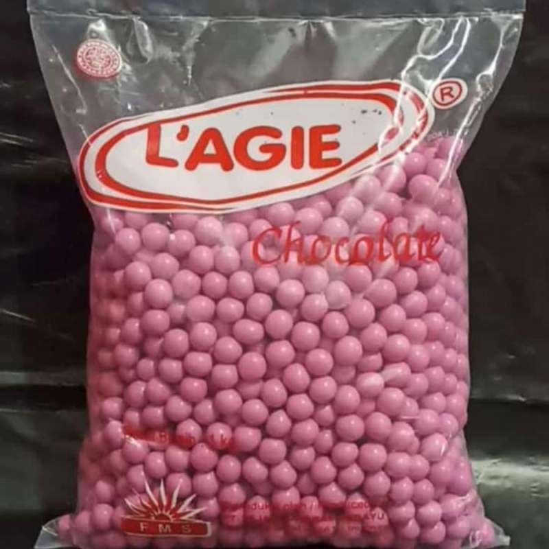 

coklat lagie mini pink 1 kg