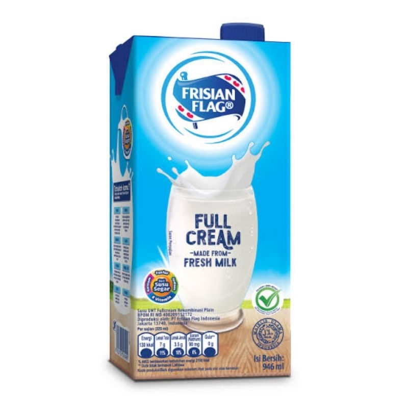 

SUSU UHT FRISIAN FLAG FULLCREAM 946 ML