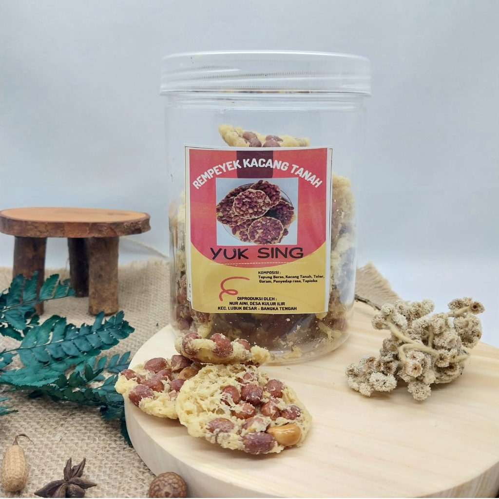

Peyek Kacang Tanah by Yuk Sing khas Bangka Belitung 250 gr