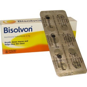 Bisolvon Tablet isi 10 Obat Batuk Berdahak Obat Pengencer Dahak Obat Batuk Dahak Obat Batuk Tablet