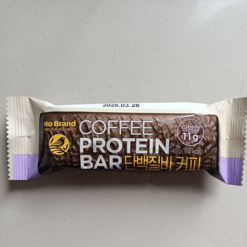 

Protein Bar Emart No Brand coffee made in korea