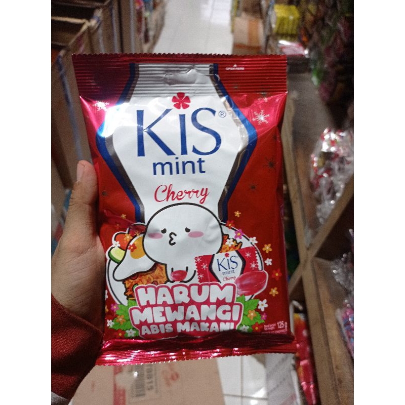 

Permen KISS Mint varian Cherry 1 pack isi 50 pcs