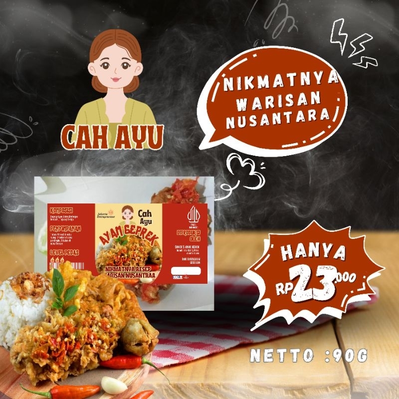 

ayam geprek siap makan halal ayam geprek frozen ayam geprek siap saji