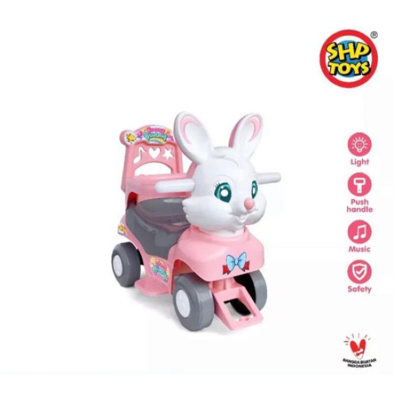 Mainan Anak Mobil Dorong Karakter Kelinci BB 588 SHP TOYS