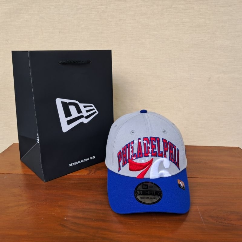 Topi NEW ERA FITTED 39Thirty PHILADELPHIA 76ers Original Resmi