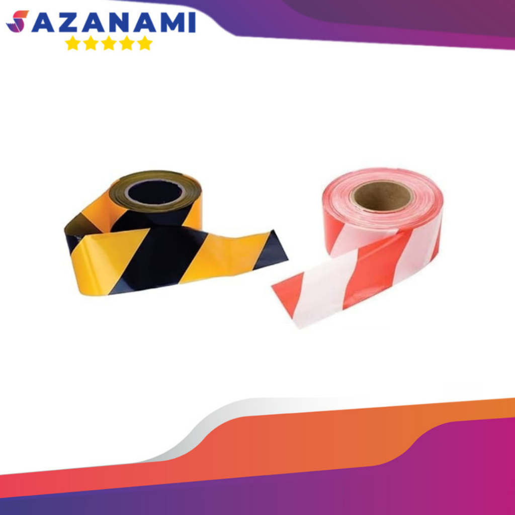 

BARRICADE TAPE 2" x 300M POLICE LINE TANPA LEM VINYL GARIS POLISI