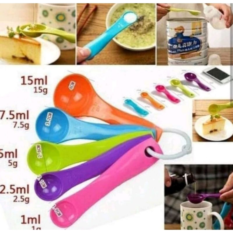 Sendok Takar 5in 1
