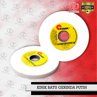 Batu Gerinda Duduk / Asah pisau Kinik Putih 205 x 13 x 31.75(WA 80KV)