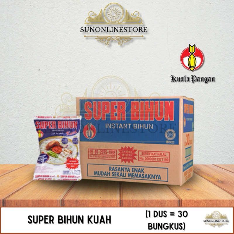 

Super Bihun Kuah 1 Dus (Isi 30)