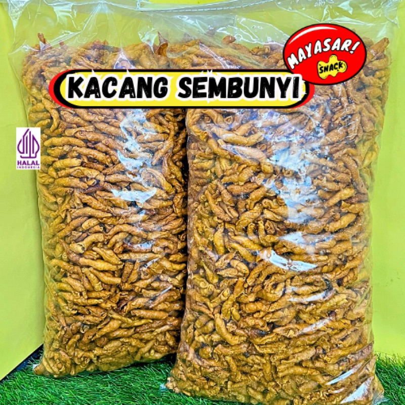 

KACANG SEMBUNYI MAYASARI 1/2kg (500gr)