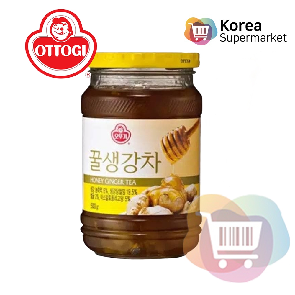 

OTTOGI HONEY GINGER TEA 500GR / MINUMAN KESEHATAN TEH JAHE MADU ASLI KOREA