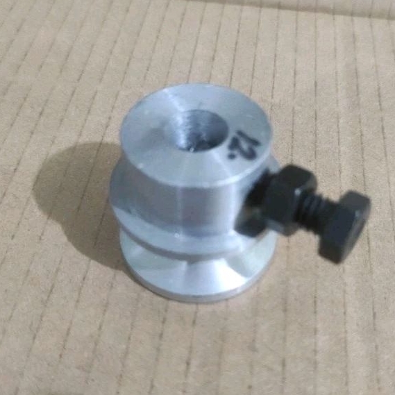Puli pulley 1½ inch dinamo mosswel / bison / parut kelapa puli alumunium