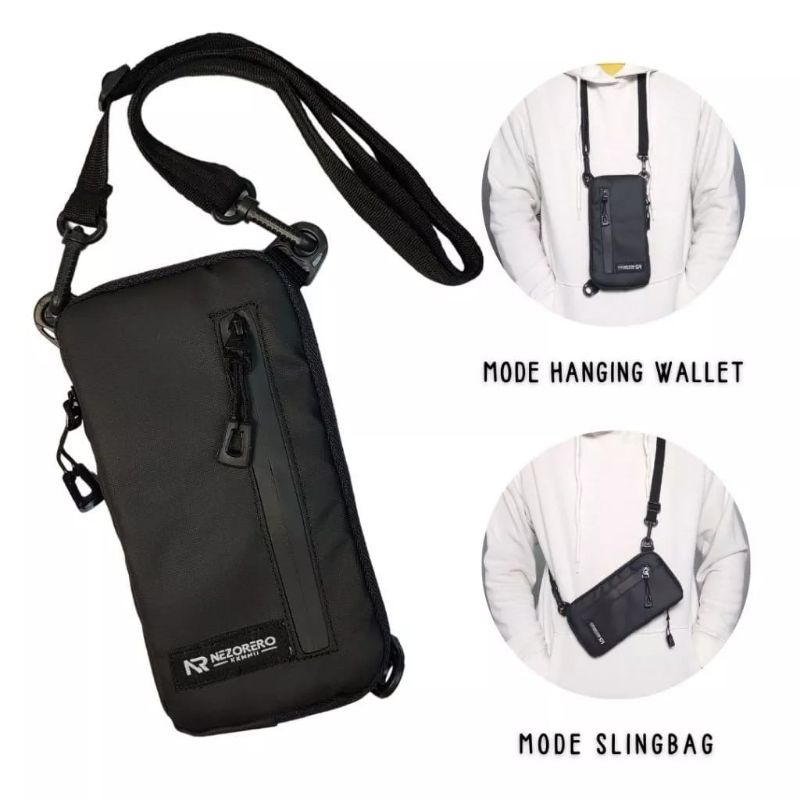 Tas handphone/tas slempang hp waterproof mini pouch bags pria waniita keren