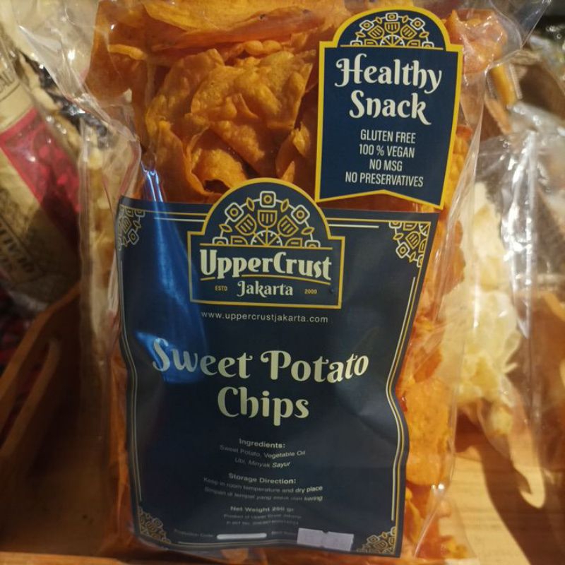 

Upper Crust Sweet Potato Chips 250gram