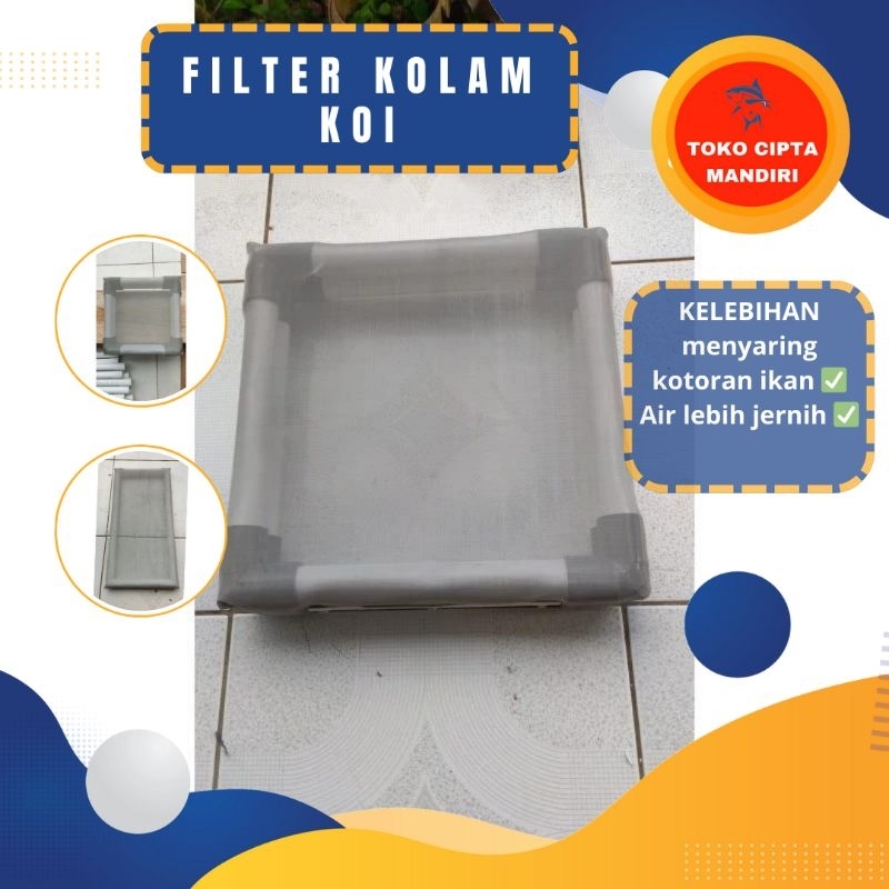 sieve filter kolam ikan sieve mesh filter kolam ikan koi filter kolam