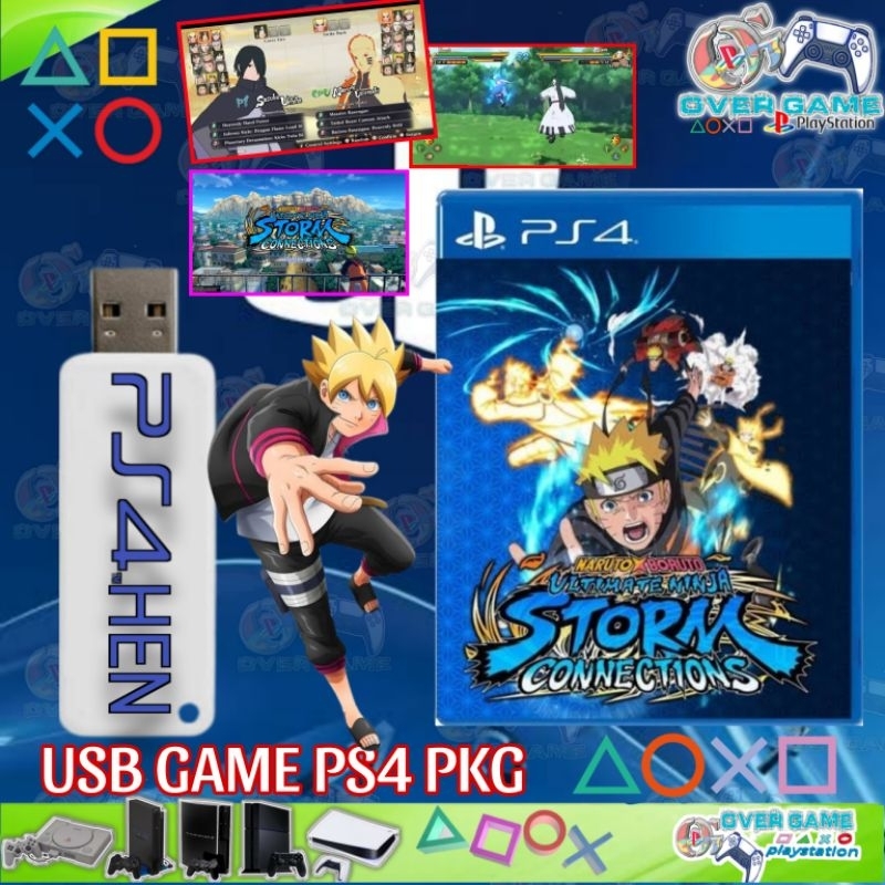 Game PS4 HEN Naruto X Boruto Ultimate Ninja Storm Connections PKG via Flashdisk