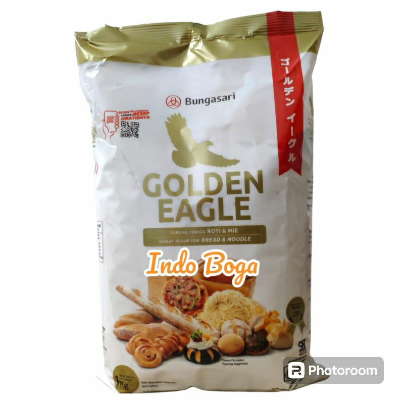 

golden eagle tepung terigu 1 kg / tepung terigu protein tinggi 1 kg